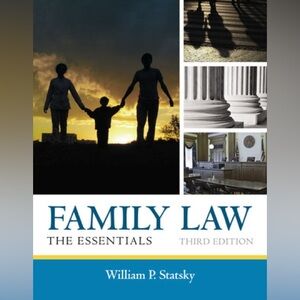 Family Law The Essentials 3rd Edition FREE SHIPPING!